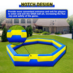 WARSUN 15Ft Gaga Ball Pit – Portable Inflatable Gaga Ball for Indoor & Outdoor Fun
