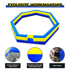 WARSUN 15Ft Gaga Ball Pit – Portable Inflatable Gaga Ball for Indoor & Outdoor Fun