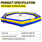 WARSUN Giant 26ft Gaga Ball Pit Inflatable with Built-in Blower