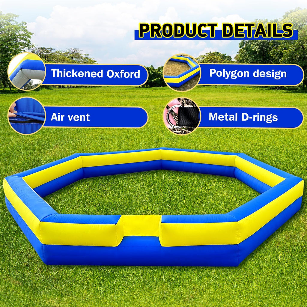 WARSUN Giant 26ft Gaga Ball Pit Inflatable with Built-in Blower