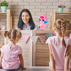 WATINC 12Pcs Hand Puppet Making Kit – Creative DIY Puppets for Kids, Storytelling & Party Crafts