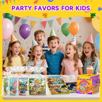 WAWIBEE 24-Pack Magnetic Puzzle Books — Kid Party Favors, Travel Toys & Classroom Prizes