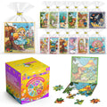 WAWIBEE 24-Pack Magnetic Puzzle Books — Kid Party Favors, Travel Toys & Classroom Prizes