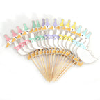 WAWUO 15Pcs One Silly Goose Cupcake Toppers – Cute Animal Theme Party Props