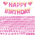 WELITTCON 175Pcs DIY Glitter Banner Kit for Birthday & Party Decor