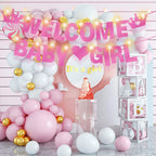 WELITTCON 175Pcs DIY Glitter Banner Kit for Birthday & Party Decor