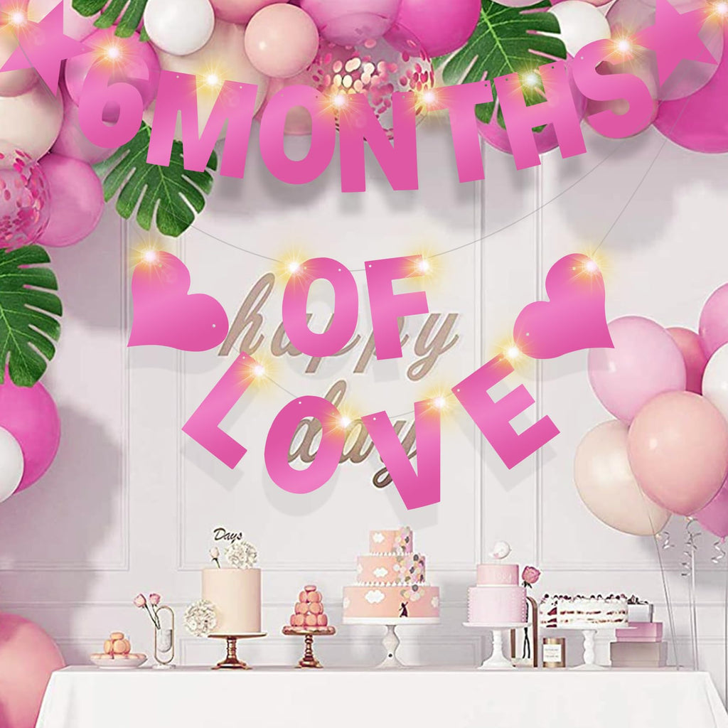 WELITTCON 175Pcs DIY Glitter Banner Kit for Birthday & Party Decor