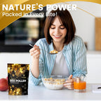 Organic Bee Pollen Granules 2 Lbs - WellnessLabsRx | Immune Support, Energy & Digestive Wellness - Gluten-Free - USA Made