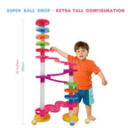 WEofferwhatYOUwant Super Ball Drop – 28-Piece Giant Marble Run for Toddlers