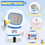 WERNNSAI Astronaut Pinata - Space Party Decor with Blindfold & Bat