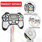 WERNNSAI Video Game Piñata Bundle – Controller Piñata with Blindfold & Bat