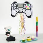 WERNNSAI Video Game Piñata Bundle – Controller Piñata with Blindfold & Bat