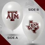 Westrick Texas A&M Aggies 11-inch Balloons - 10 Pack, Official Licensed
