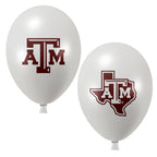 Westrick Texas A&M Aggies 11-inch Balloons - 10 Pack, Official Licensed
