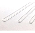 Weststone 25pcs Flat Clear Cake Topper Sticks – 6in, 4mm Thick, Transparent Acrylic