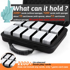 Wevbsiy 1200-2200 Card Case — Durable Travel Storage for Cards Against Humanity, Pokemon, MTG & Sports Cards