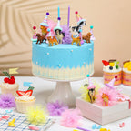 Weysat 27 Pcs Dog Cake Toppers – Puppy Figures, Hats & Skirts