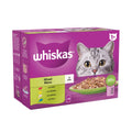 Whiskas 1+ Mixed Menu Adult Wet Cat Food Pouches in Jelly 12x85g (Case of 4)