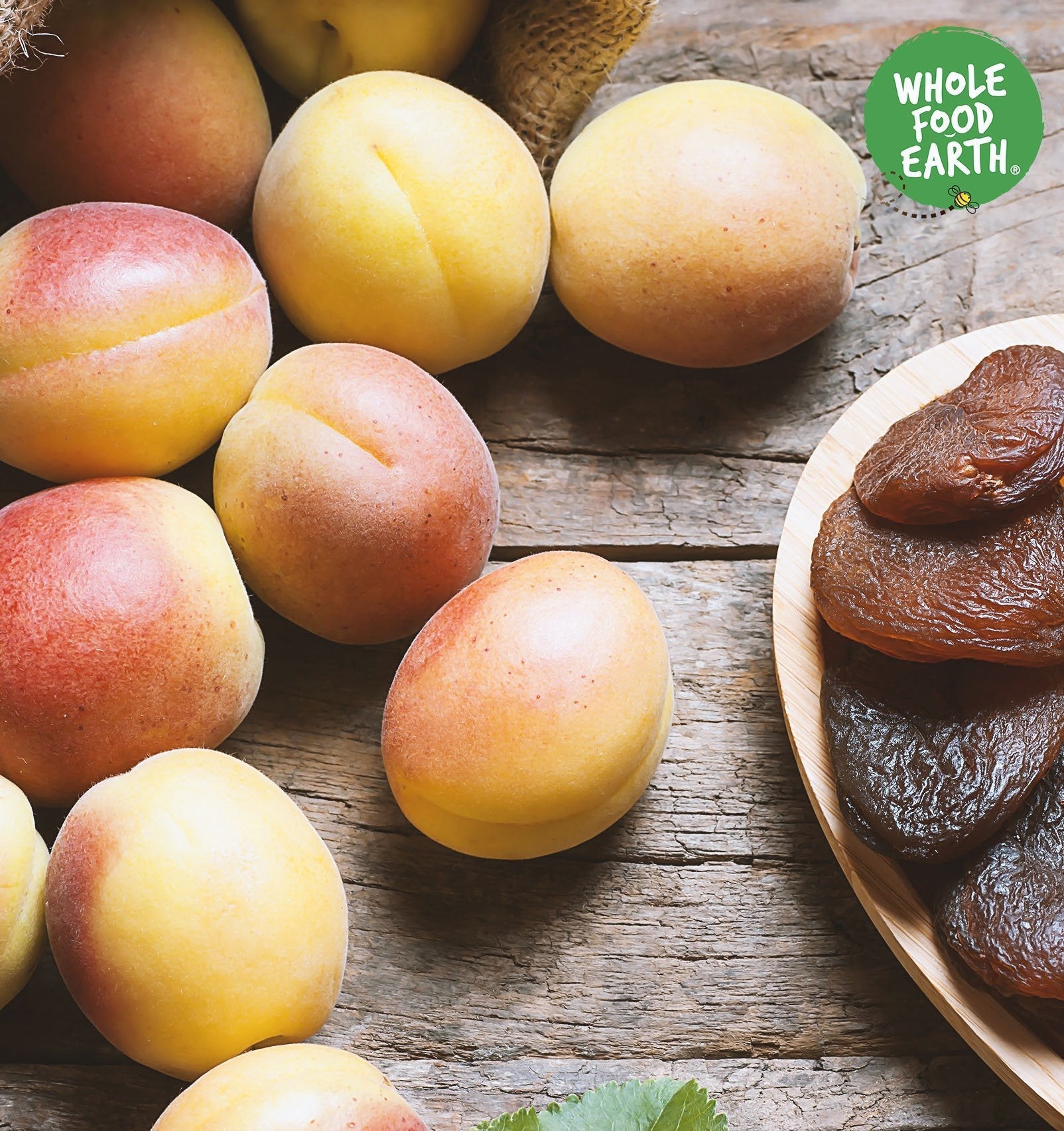 Organic Pitted Whole Apricots