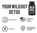 Wild Foods Activated Charcoal Capsules | 100% Organic Coconut Shells | USA Made & Lab Tested Detox Pills (Three Bottles - 120 Capsules)