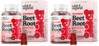 Wild & Organic Beet Root Gummies 12000 mg – 60-Count Pectin-Based Chews (Pack of 2)