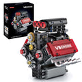 WINGIFT V8 Engine Building Set – 8-Cylinder STEM Model Kit That Runs