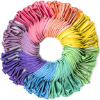 WinkyBoom Pastel Balloons - 12in, 101-Piece Set for Unicorn Birthday & Rainbow Parties