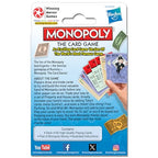 Winning Moves Monopoly The Card Game – Fast Family Card Game for 2–4 Players