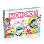 Winning Moves Monopoly Squishmallows Collector’s Edition with Cam Cat Plush – 2–6 Players