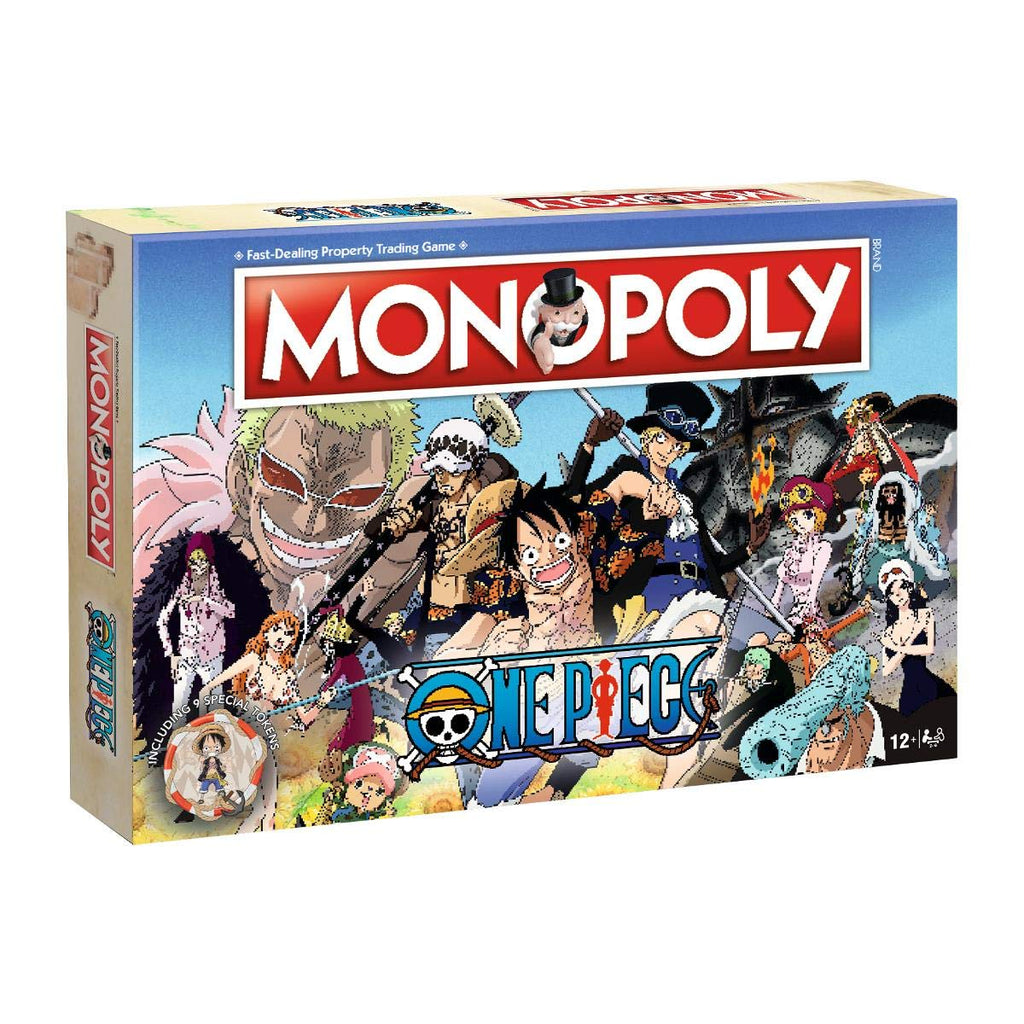 One Piece Monopoly Board Game for 2-8 Players | Winning Moves