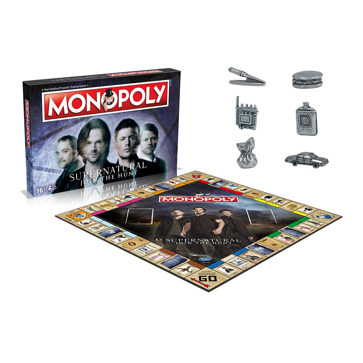 Winning Moves Supernatural Monopoly Board Game – Sam & Dean Edition for Ages 16+