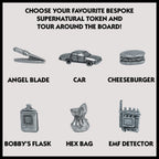 Winning Moves Supernatural Monopoly Board Game – Sam & Dean Edition for Ages 16+