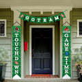 Wiooffen Football Porch Sign Banners – Welcome Door Banner for Game Time & Parties