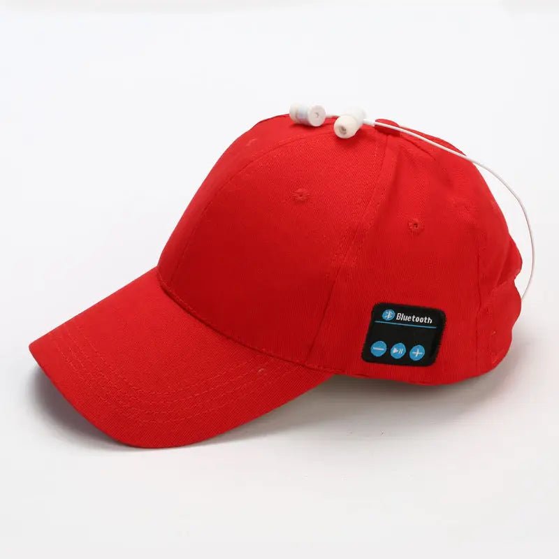 Wireless Headphones Bluetooth Earphone MusicCap Men Women Outdoor Leisure Hands-free Call Baseball Hat For Mobile Phone