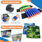Wishery Nerf Party Supplies — 12 Sets for Boys Birthday War Bulk Pack