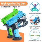 Wishery Nerf Party Supplies — 12 Sets for Boys Birthday War Bulk Pack