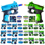 Wishery Nerf Party Supplies — 12 Sets for Boys Birthday War Bulk Pack
