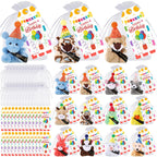 Wiwiqing 24-Set Birthday Mini Stuffed Animals – Plush Party Favors & Gift Bags