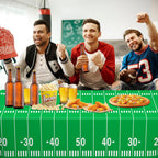 WNINK 2 Pack Football Tablecloth – Disposable 54x108 in Table Cover for Football Parties
