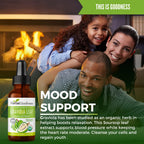 Herbal Goodness Organic Soursop Graviola Leaf Extract 1oz – 15X Concentrated Tincture | USDA Organic & Kosher