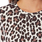Daisy Dreamer Women's Short Cotton Pyjama Set Leopard And Zebra Prints 100 Percent Cotton Breathable Loungewear Sleepwear Available In Multiple Sizes