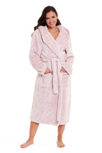 Daisy Dreamer Women's Fleece Hooded Robe Snuggle Touch Velvet-Soft Loungewear UK Sizes