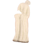 Sock Stack Women's Thermal Beanie Hat 2-In-1 Snood Scarf Cable Knit Pom Pom Winter