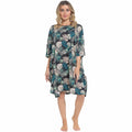 Daisy Dreamer Womens Tropical Baggy Nighty Dress Oversized T Shirt Nighties One Hundred