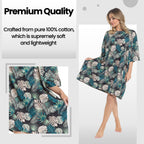 Daisy Dreamer Womens Tropical Baggy Nighty Dress Oversized T Shirt Nighties One Hundred