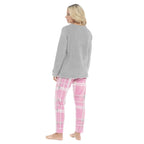 Daisy Dreamer Womens Fleece Pyjama Set Ultra Soft Polar Bear Print Cosy Winter Easy-Care Cotton Rich Sleep Set
