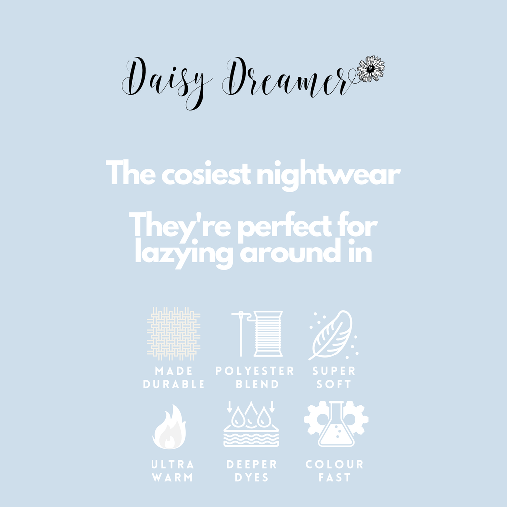 Daisy Dreamer Women's Velour Fleece Hooded Zip Track Suit Velvet Loungewear Set Elastic