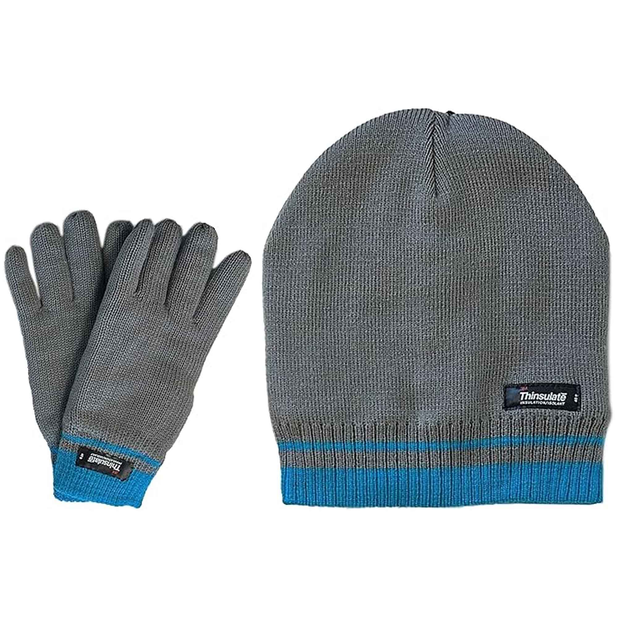 Sock Stack Women's Hat And Gloves Set With 3M Thinsulate Thermal Insulation Winter Warmth