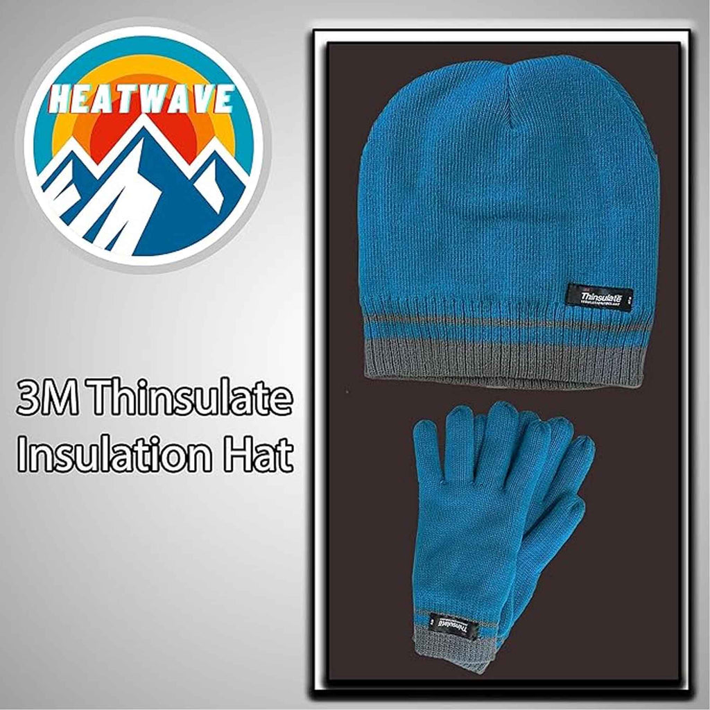 Sock Stack Women's Hat And Gloves Set With 3M Thinsulate Thermal Insulation Winter Warmth