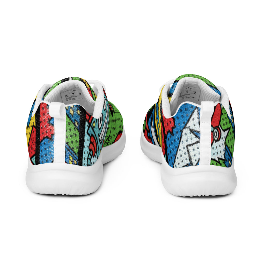 BE ME by MEHZO.com Men’s RETRO athletic trainers (AVAILABLE IN WHITE OR BLACK AND IN DIFFERENT SIZES)